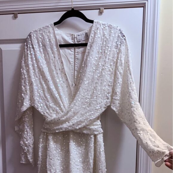 ASOS Sparkly White Dress - Picture 1 of 6